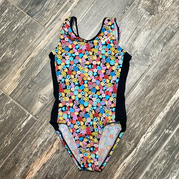 emoji design, gk leotard for gymnastics - Picture 1 of 4